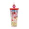Care Bears x Strawberry Shortcake 24-Ounce Carnival Cup With Straw Topper Charm